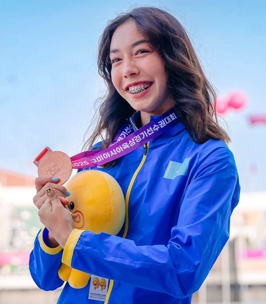 ҚАЗАҚСТАНДЫҚ СПОРТШЫНЫҢ АЗИЯ ЧЕМПИОНАТЫНДАҒЫ АЛҒАШҚЫ МЕДАЛІ